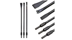 Three long black hand tools shown from different angles and zoomed in Three long black hand tools shown from different angles and zoomed in