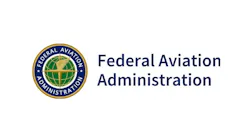 A logo with an illustration of a globe on a white background, with text that reads: Federal Aviation Administration A logo with an illustration of a globe on a white background, with text that reads: Federal Aviation Administration