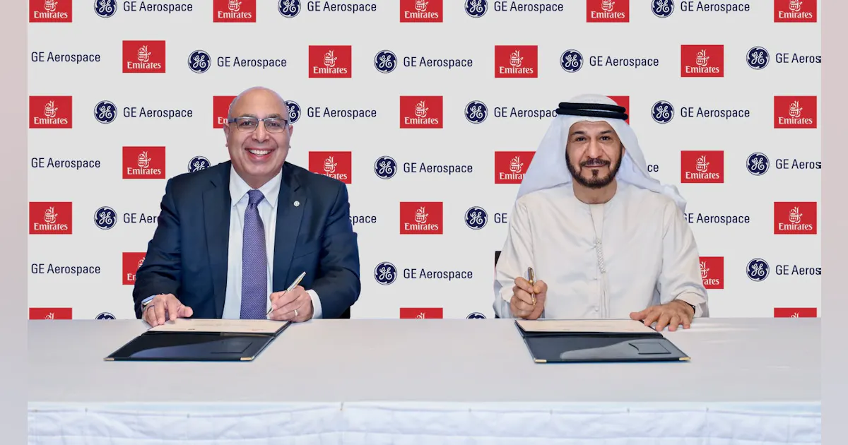 GE Aerospace Chosen by Emirates for Engine Component Repair Services ...
