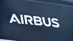 The Airbus logo is displayed on an H140 helicopter at the celebration of the 55th anniversary of the air rescue service and the inauguration of the new ADAC Air Rescue Campus at the special airport in Oberpfaffenhofen. The Airbus logo is displayed on an H140 helicopter at the celebration of the 55th anniversary of the air rescue service and the inauguration of the new ADAC Air Rescue Campus at the special airport in Oberpfaffenhofen.