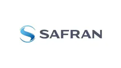 A logo with a white background and blue graphic with black text that reads: Safran Aircraft Engines A logo with a white background and blue graphic with black text that reads: Safran Aircraft Engines