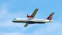 6a30059025aecd3fc900bbf2 A Loganair Atr72 6a30059025aecd3fc900bbf2 A Loganair Atr72