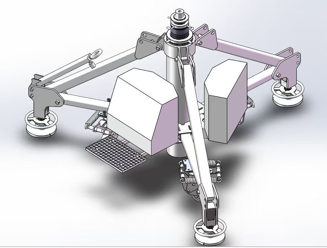 PLC-Controlled Aircraft Synchronous Jacking System