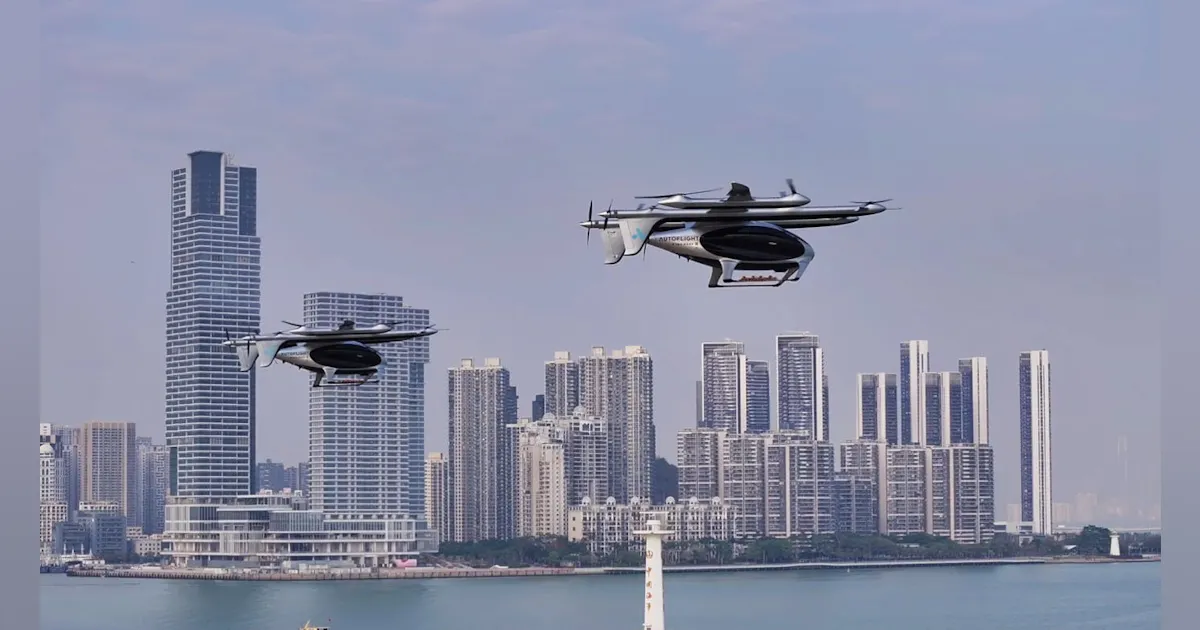 AutoFlight To Complete First Regulatory Sandbox X Flight Trials for eVTOL in Hong Kong