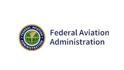 A logo with an illustration of a globe and text that reads: Federal Aviation Administration A logo with an illustration of a globe and text that reads: Federal Aviation Administration