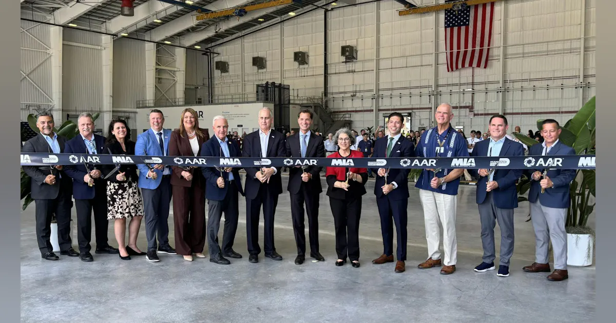 AAR Corp Completes Miami Airframe Maintenance Facility Expansion