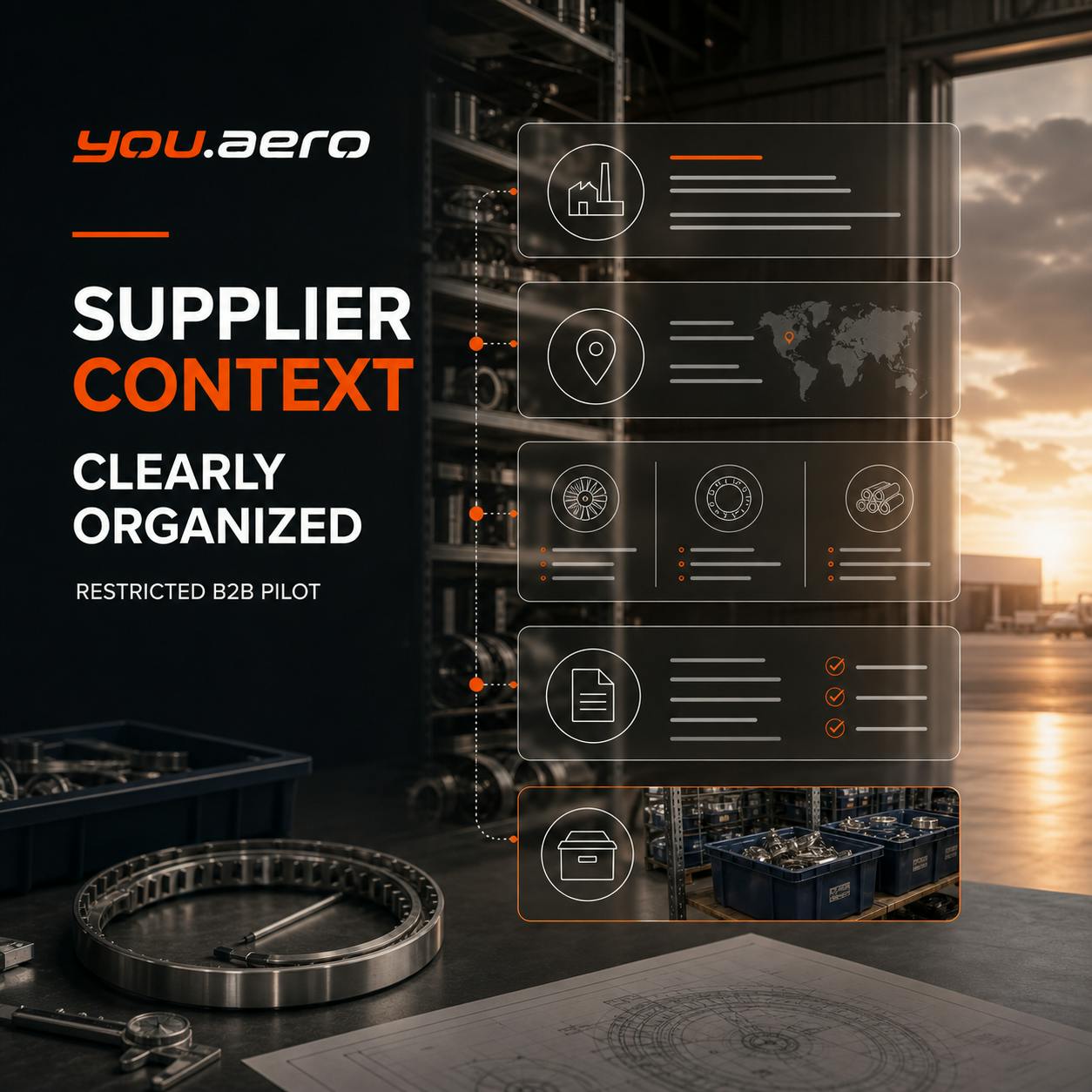 Organized Supplier Context for Aviation Parts