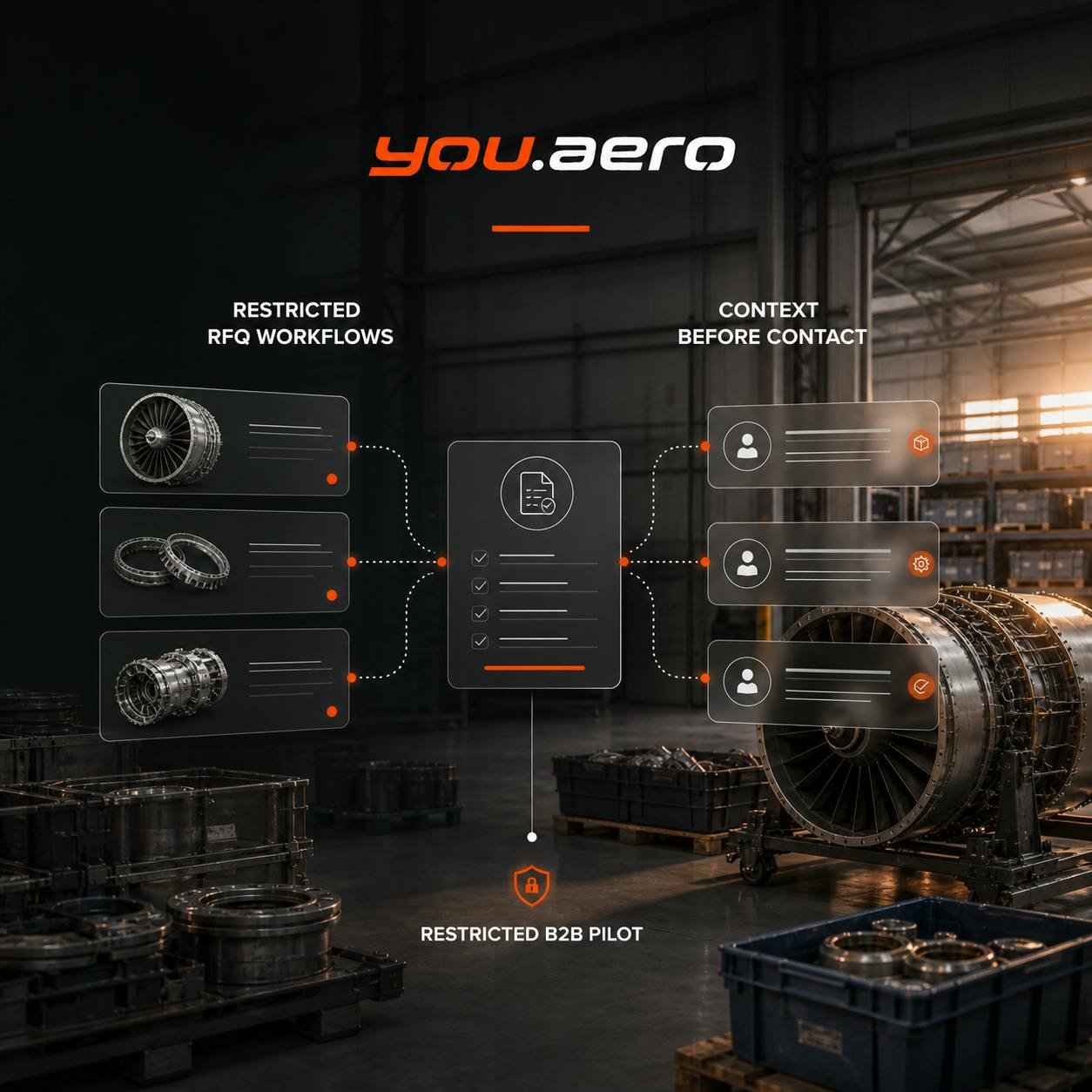 Restricted RFQ Workflows for Aviation Parts