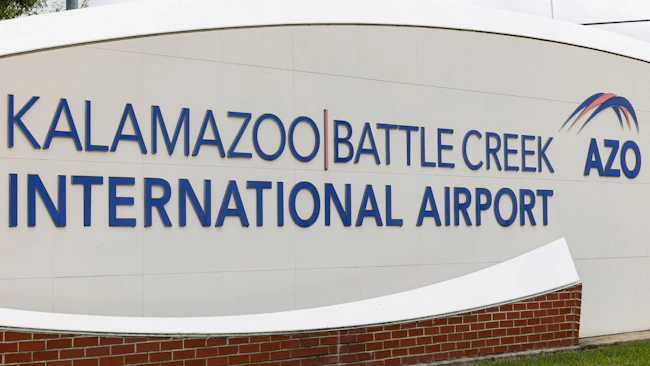 Kalamazoo/Battle Creek International Airport in Kalamazoo, Michigan on Thursday, July 27, 2022.