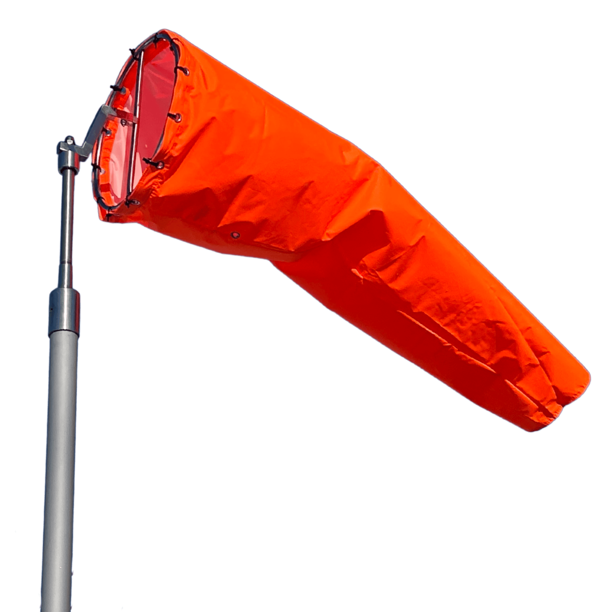 Orange FAA compliant windsock