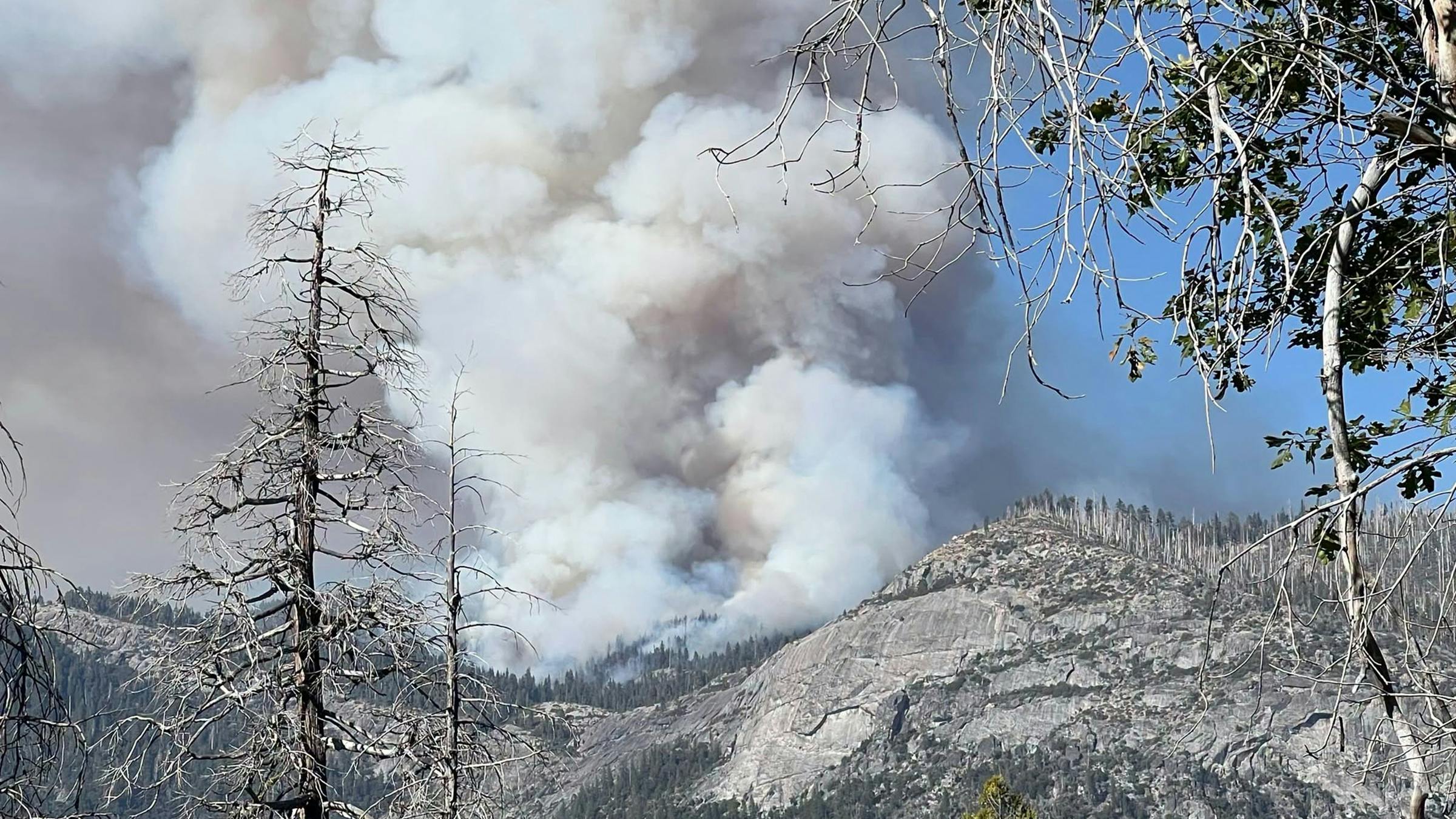 The Dome fire was reported Sept. 15, near Wawona Road in Yosemite National Park.