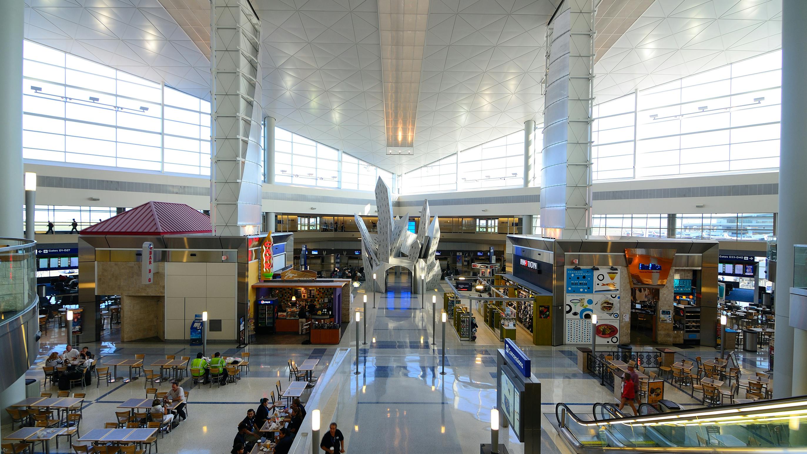 Dallas/Fort Worth International Airport is the third busiest airport in the world in terms of aircraft movements in Dallas, Texas.