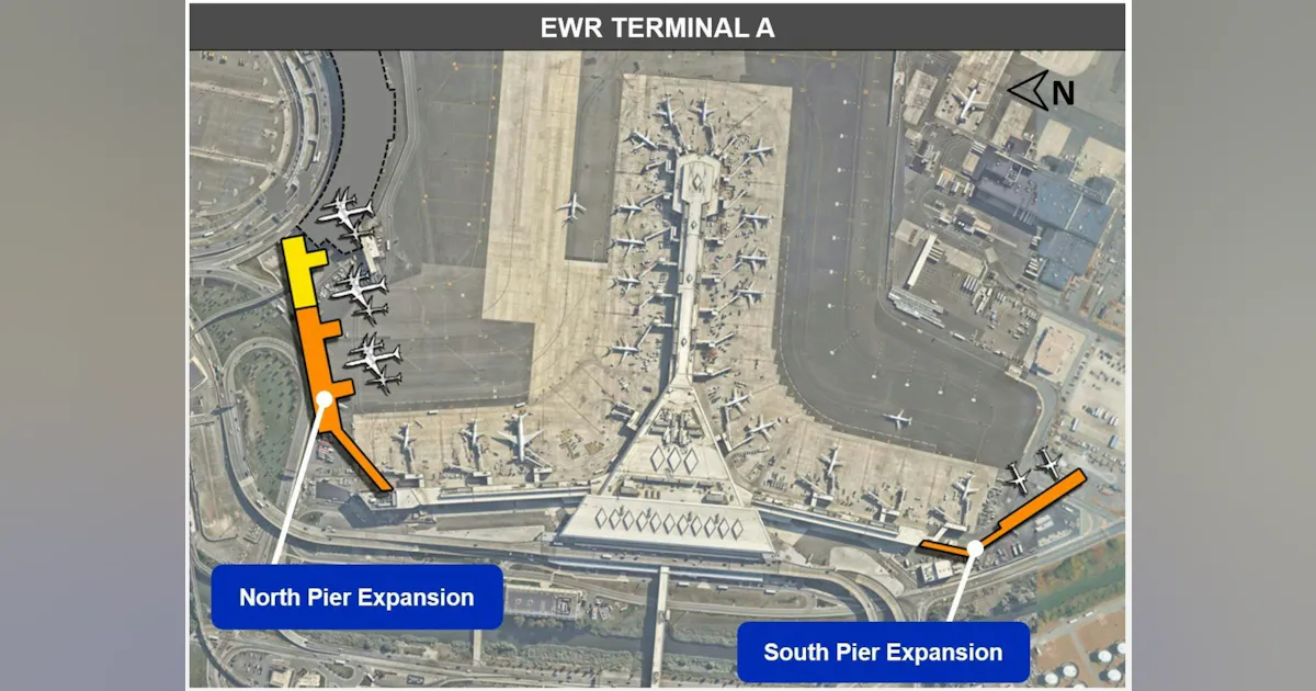 Port Authority approves $110 million for Newark Terminal A expansions