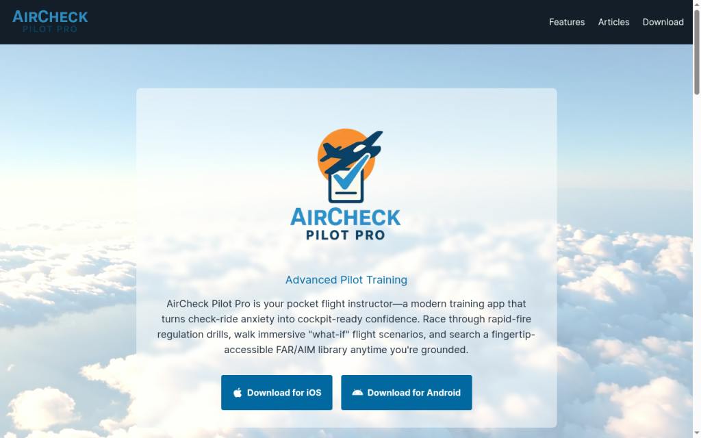 AirCheck Pilot Pro