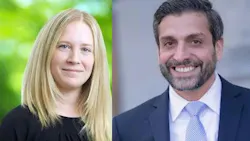Valentina Marastoni-Bieser (left) and Kenneth Sansone (right).