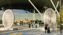 The new terminal at Hollywood Burbank Airport in Burbank, CA officially opened on Tuesday, Oct. 13, 2026 with flights in and out of the airport.